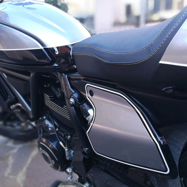 ducati scrambler pellicole per moto luxury wrap roma 00001 - Luxury Wrap