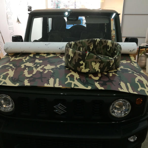 suzuky jimmy camouflage pellicole per rivestimento per auto luxury wrap roma 00001 - Luxury Wrap